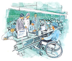 Fabriken für Menschen mit Behinderungen 01