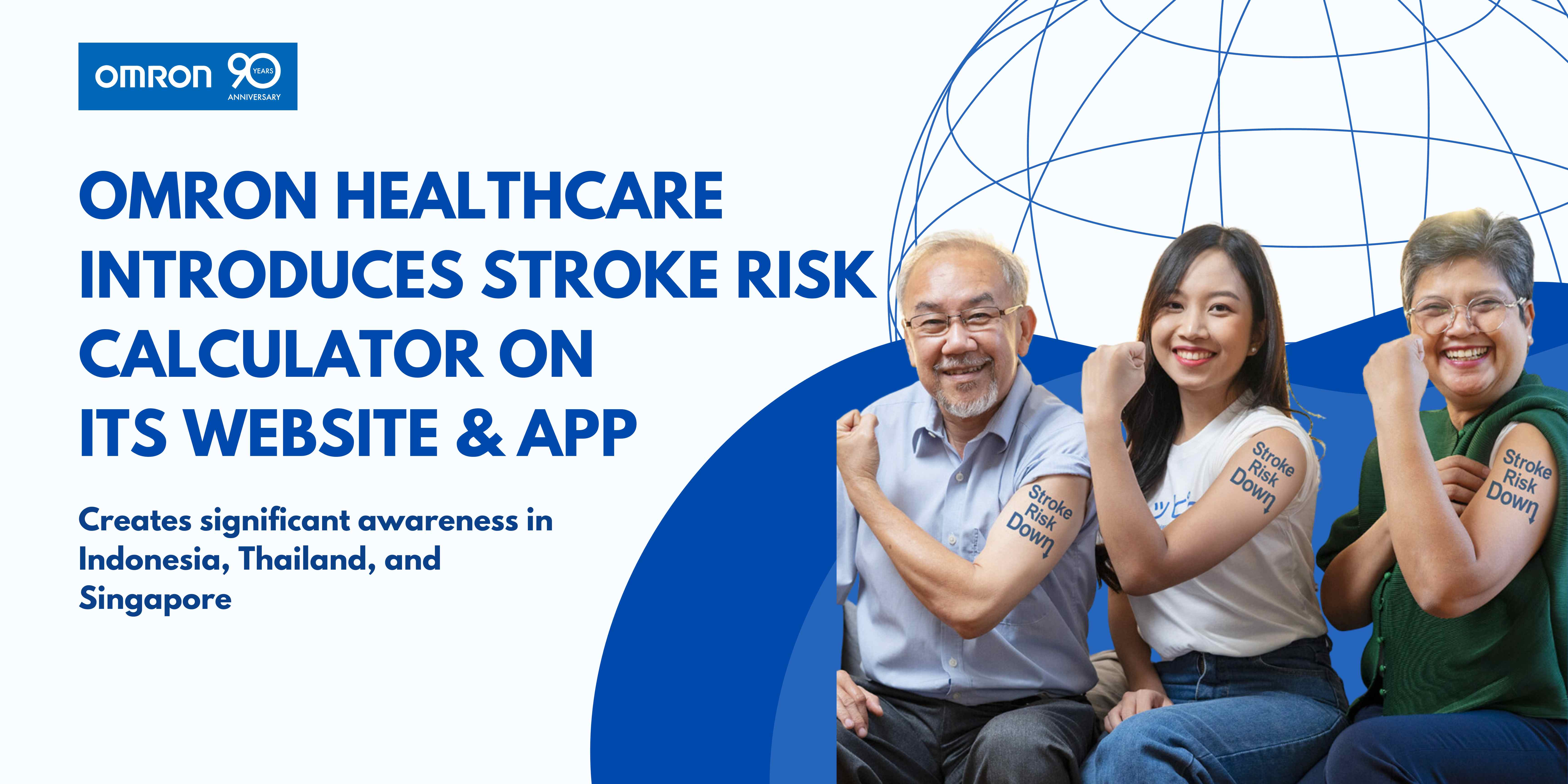 Empowering Healthier Lives on World Stroke Day - OMRON Healthcare Introduces the Stroke Risk Calculator feature on its website and OMRON Connect app in Indonesia