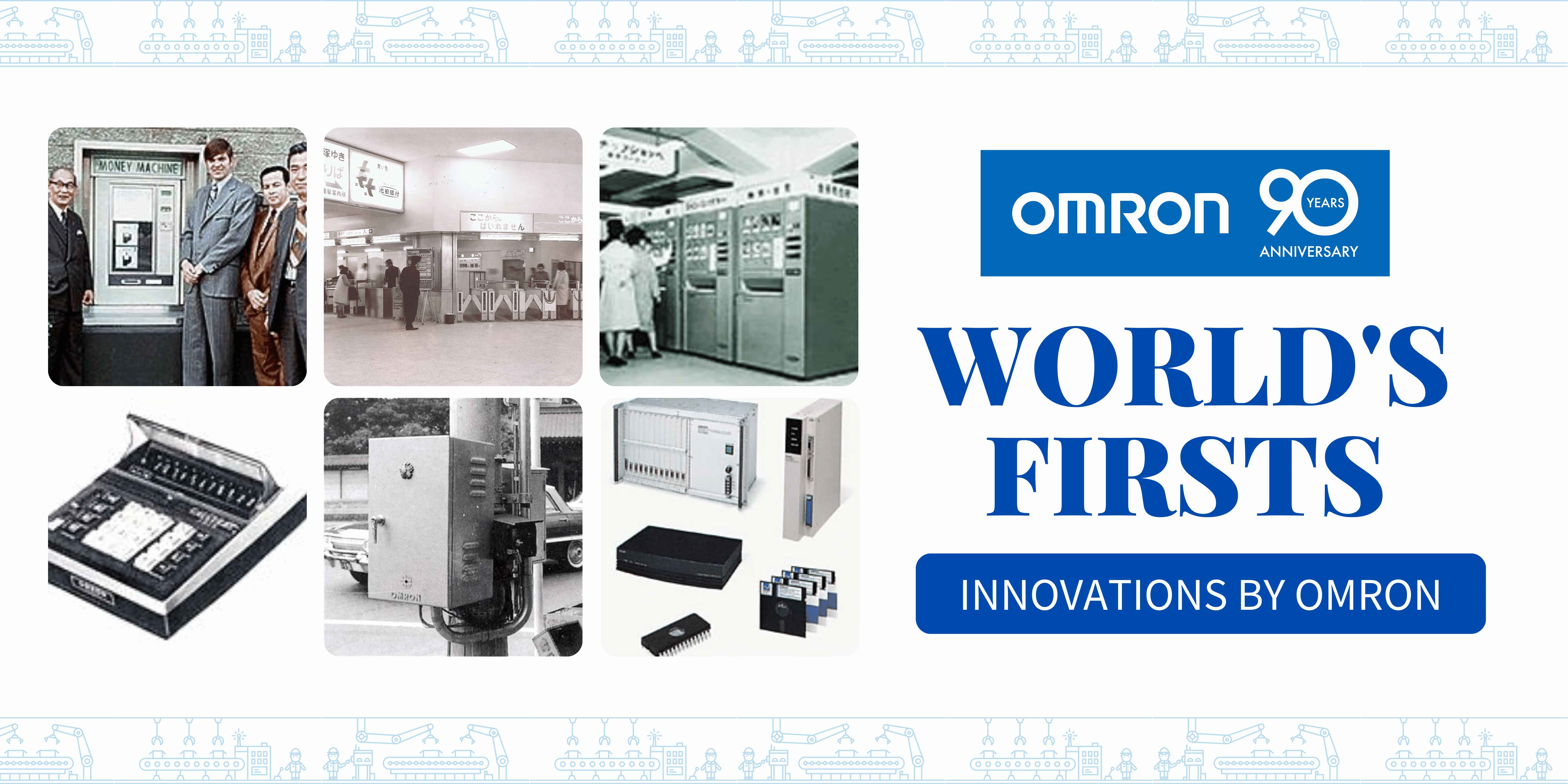 Revisiting all the 'World’s First' Systems and Devices Developed by OMRON