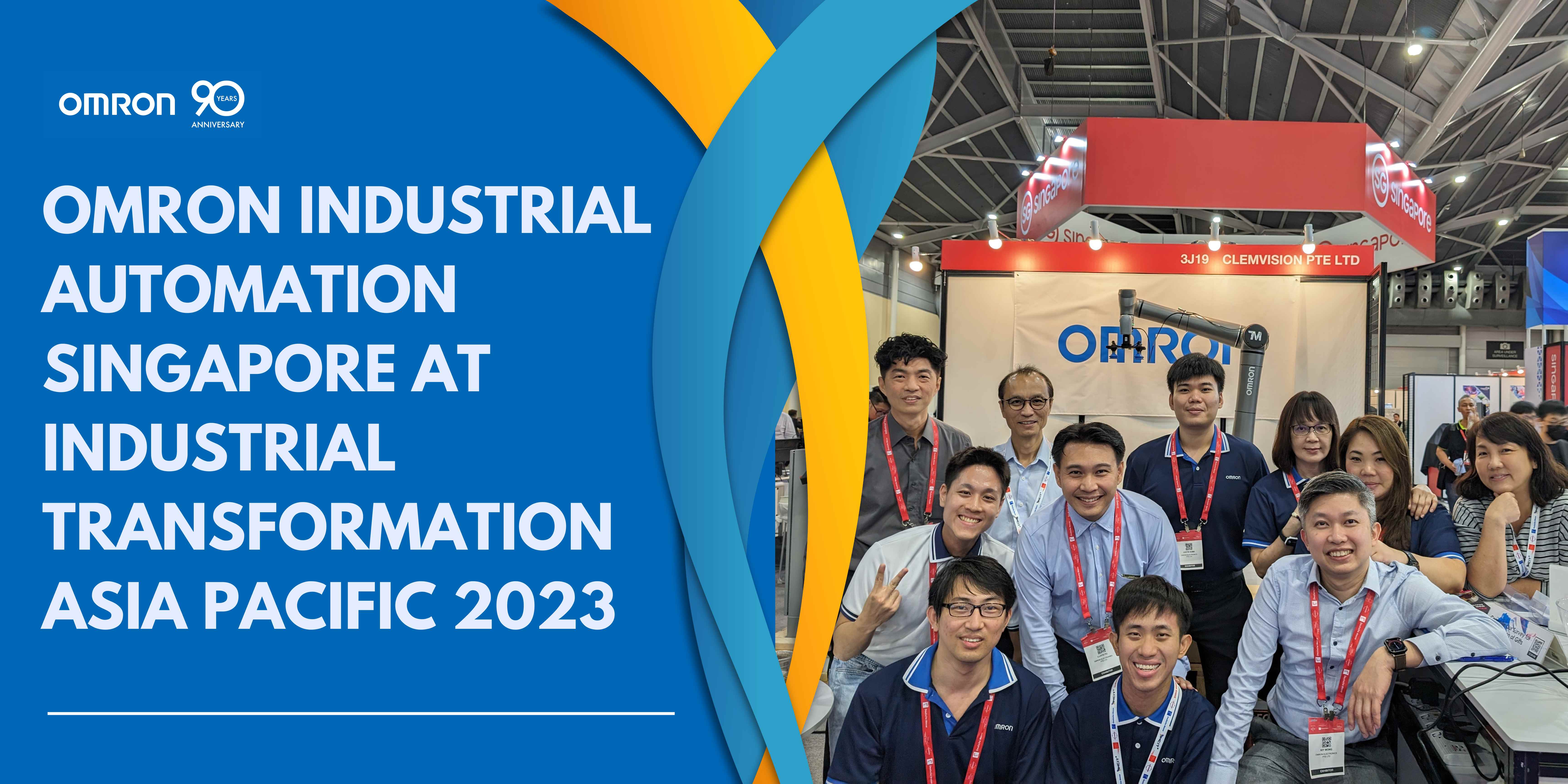 OMRON Elevates Manufacturing Excellence at Industrial Transformation Asia Pacific 2023 (ITAP)