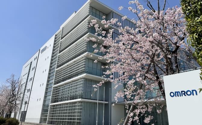 Omron Digital Headquarters Building Exterior | Solving Industry Challenges with DX Support and Customized Solutions