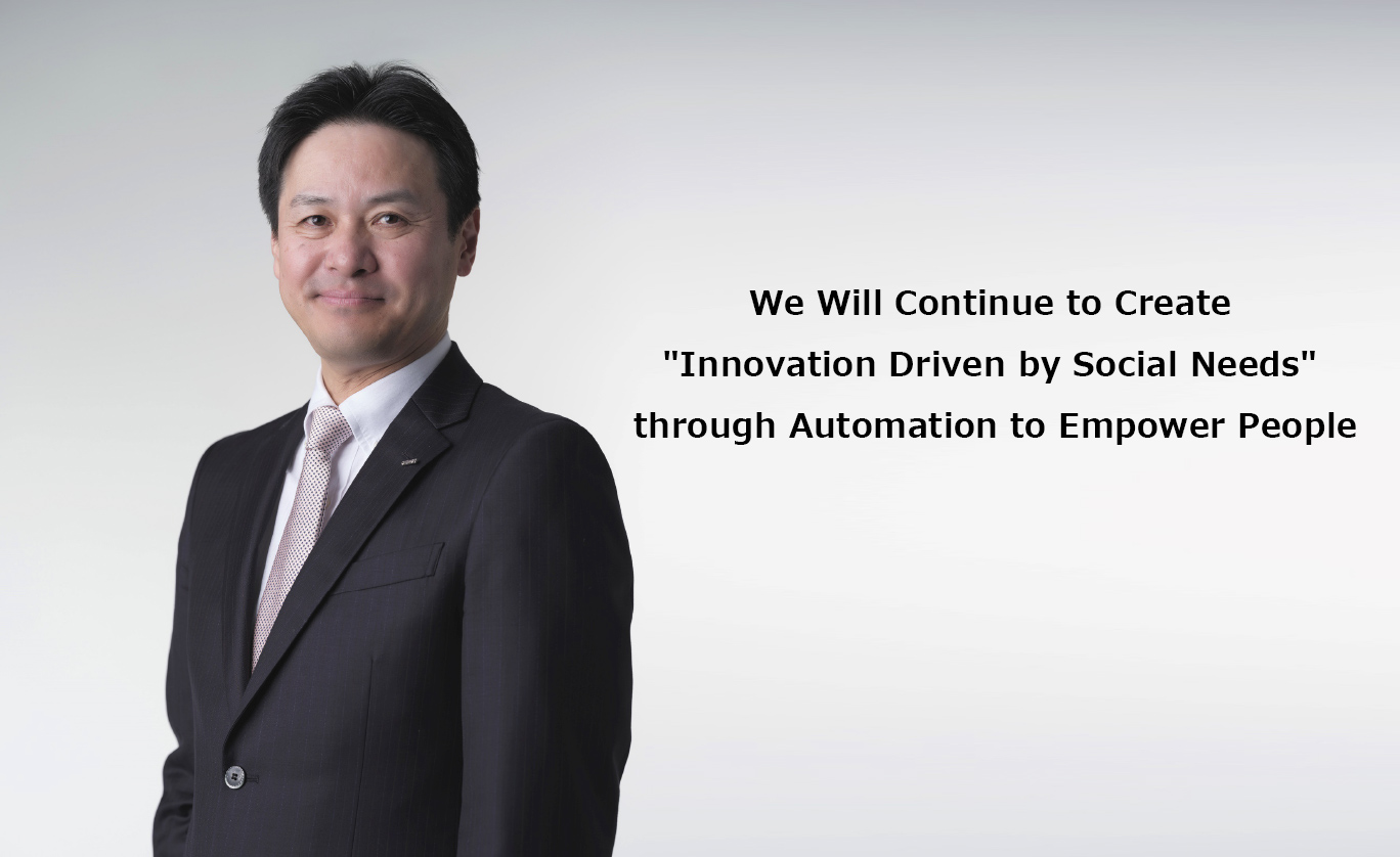 Junta Tsujinaga President and CEO OMRON Corporation