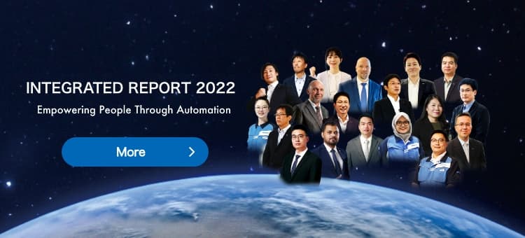 INTEGRATED REPORT 2022 Empowering People Through Automation More→