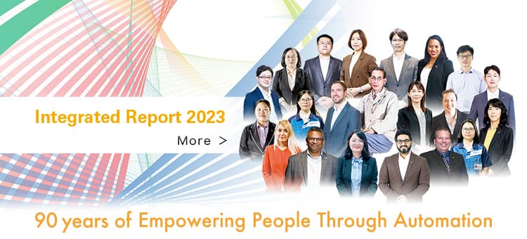 INTEGRATED REPORT 2023 90 years of Empowering People Through Automation More→