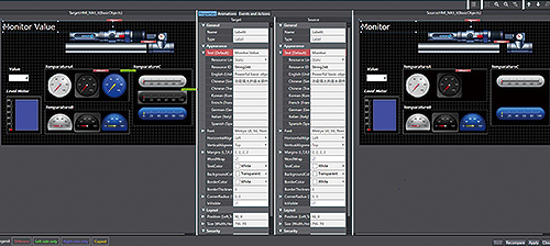 Fig. 5 Comparison window of the PageEditor