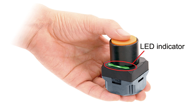 Fig. 3 Slave Button with Signal Reception Notification Function