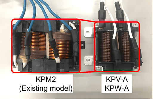 Fig. 9 External views of the AC reactors
