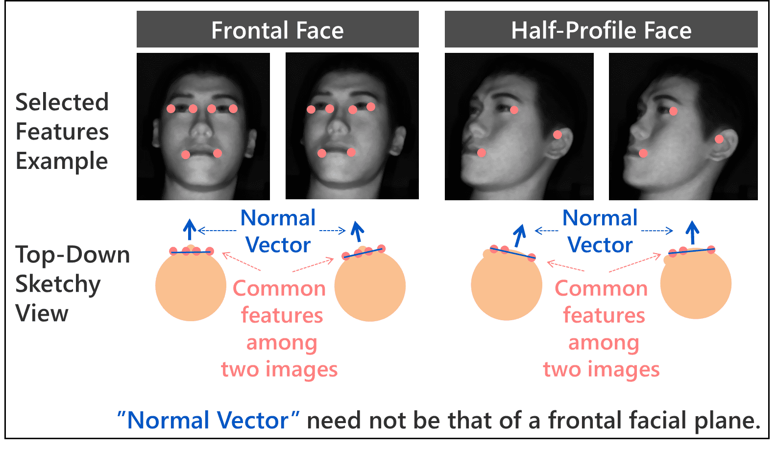 Fig. 9 True value derivation method for face orientation angles - Supplementary figure
