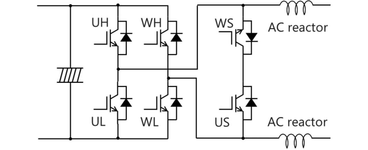 Fig. 8 Circuit Structure of Inverter Part