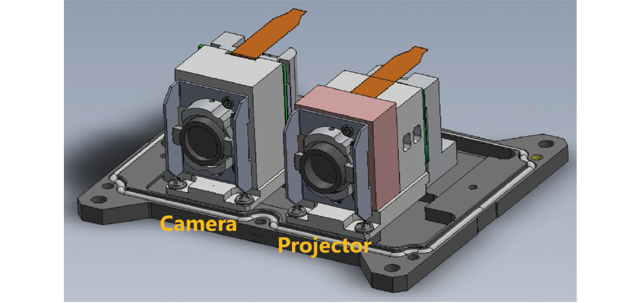 Fig. 8 Structure of our 3D sensor