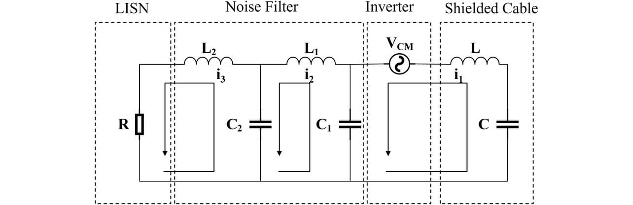 Fig. 8 Common mode equivalent circuit