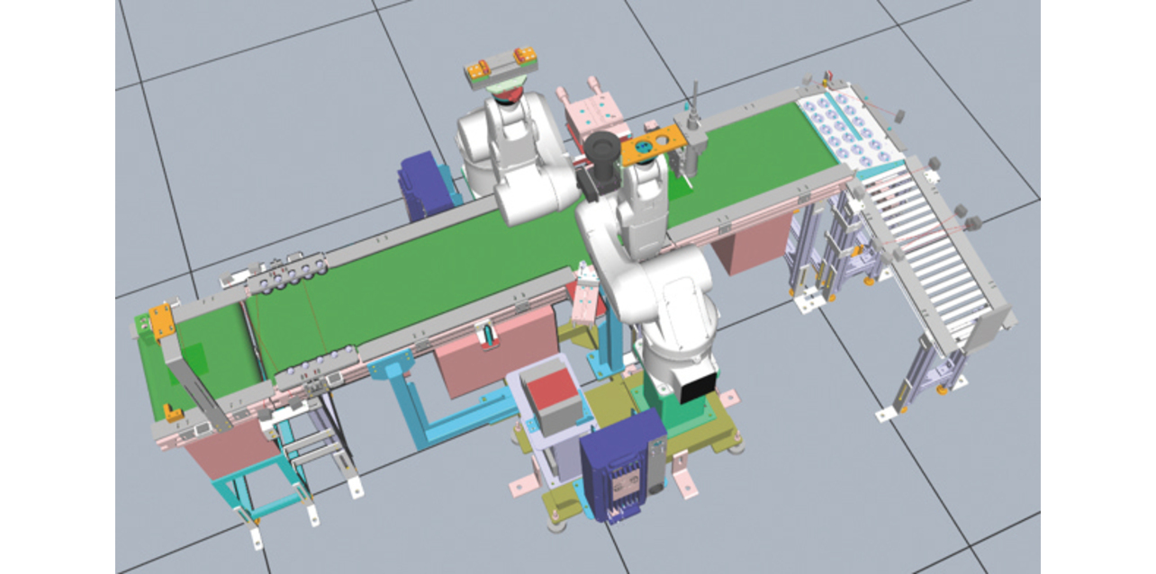 Fig. 3 3D model of the overall view of the verification-target equipment