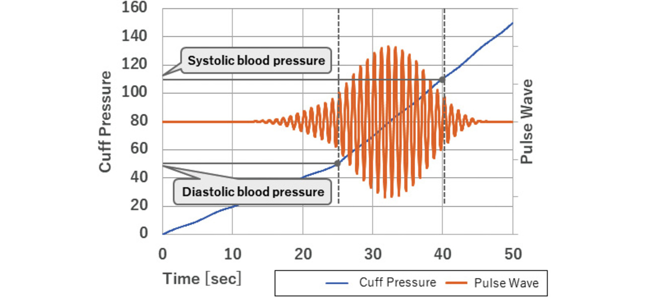 Fig. 13 Inputs to and outputs from the blood pressure monitor