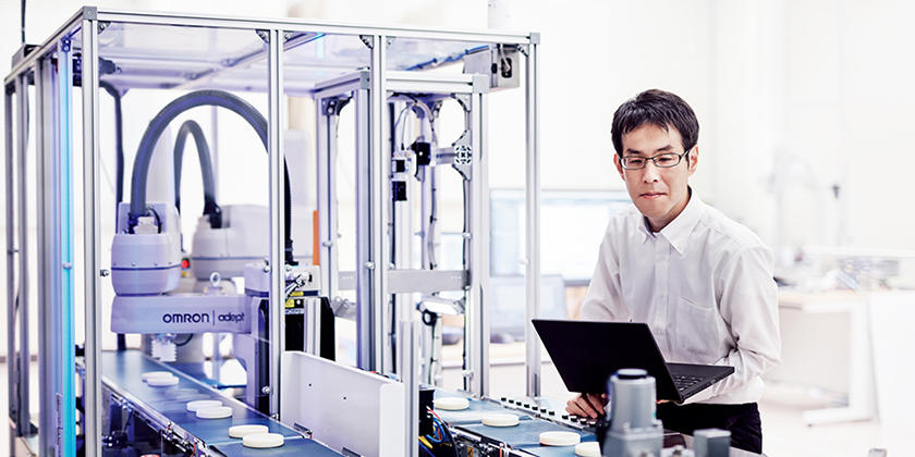 Listening to the voice of the customers, OMRON production site Engineers
