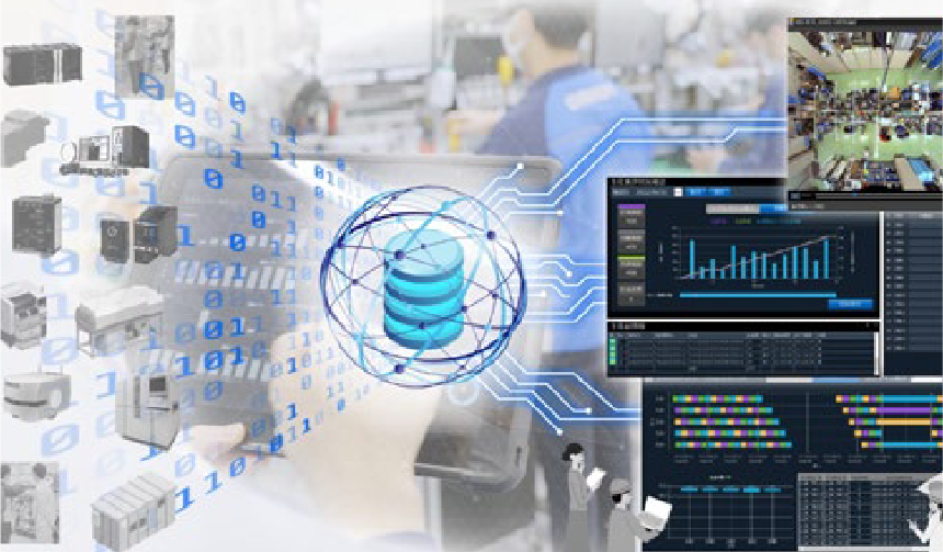 Digital transformation (DX) of manufacturing industry