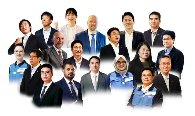 OMRON employees in various fields
