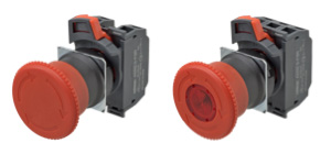 Emergency Stop Pushbutton Switches: A22NE-P