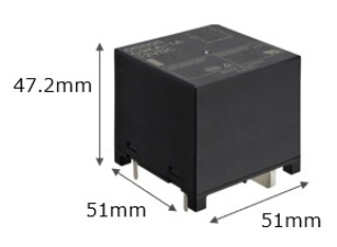 High Power PCB Relay G9KA with Ultra-low Contact Resistance