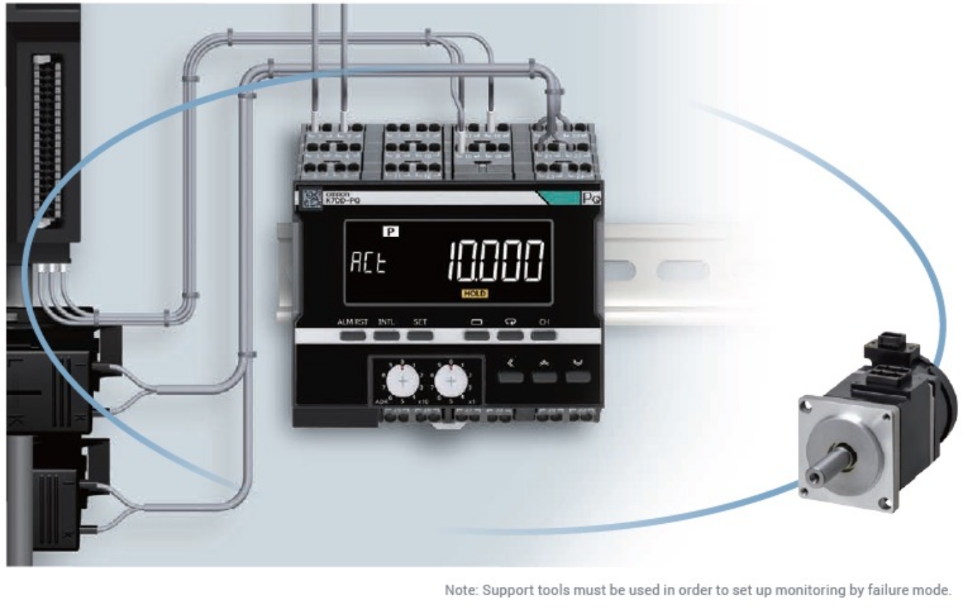Delivers condition monitoring that can be self-contained within the manufacturing site1