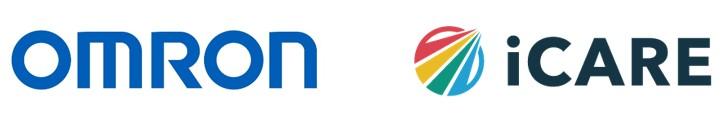 OMRON and iCARE logo