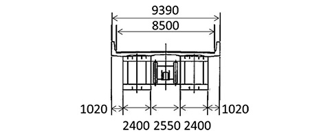 図6 対象橋梁(断面)