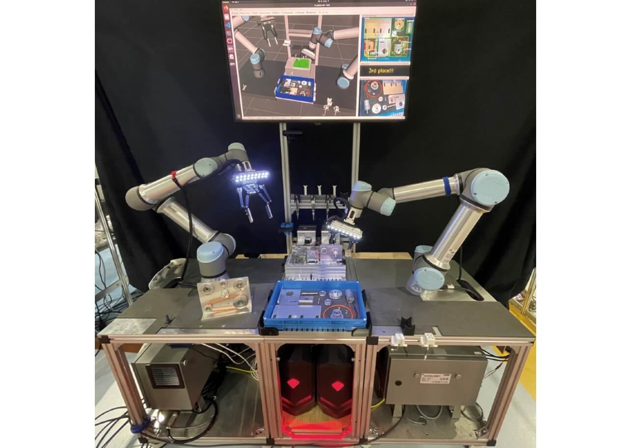Fig. 1 The O2AC robot system at the World Robot Summit 2020 in Aichi-ken.