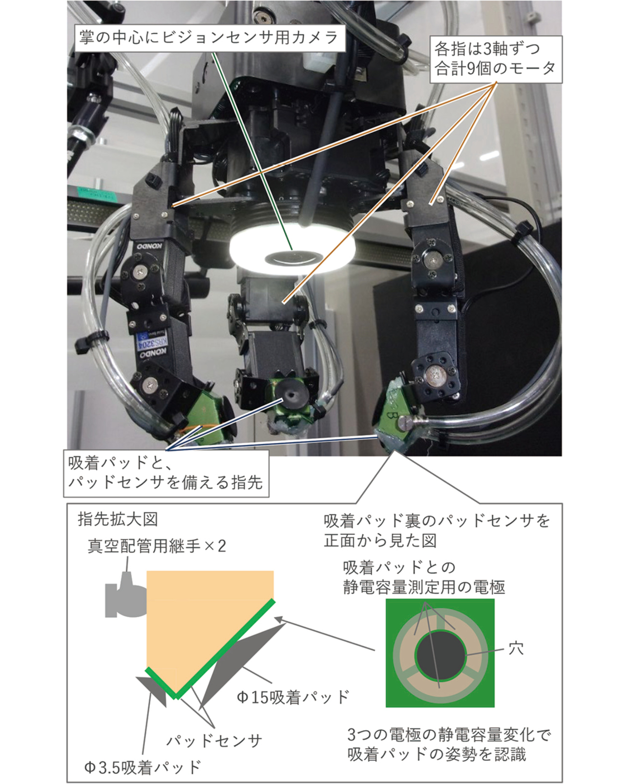図4　本研究で用いたハンド