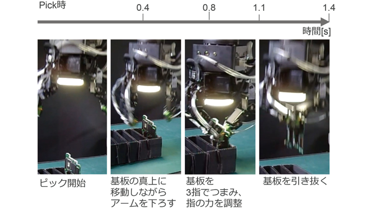 図11　プリント基板に対する実験2のピック時