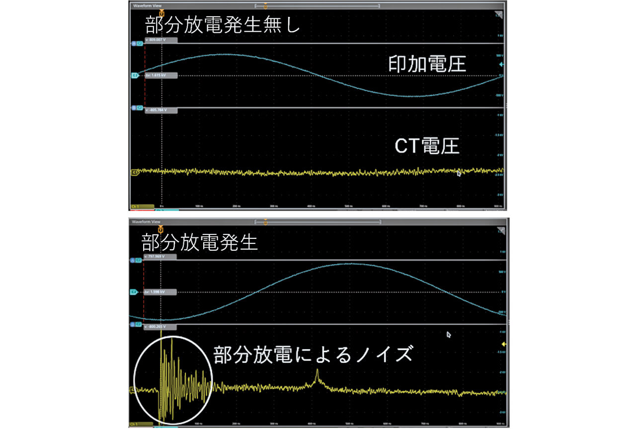 図9　部分放電波形