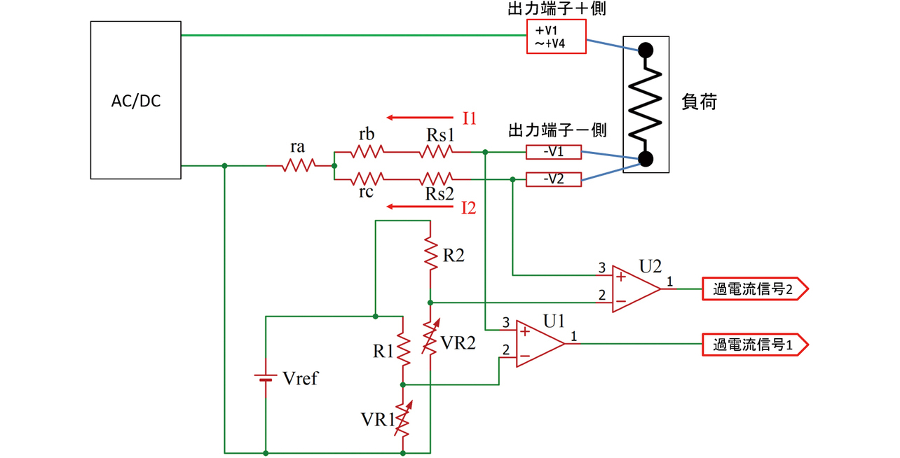 図19　端子台過電流保護の詳細回路（改善前）