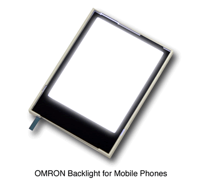 OMRON Backlight for Mobile Phones