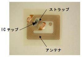 HF帯（13.56MHz）タグインレット