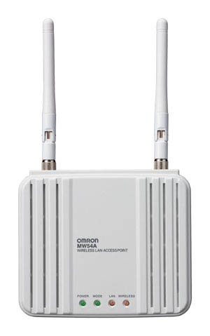 無線LANアクセスポイント（型式：MW54A） （正面）