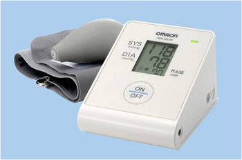 オムロンデジタルソーラー血圧計　HEM-SOLARシリーズ（手動式モデル）