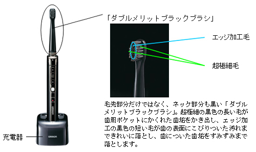 ダブルメリットブラックブラシ