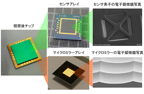 図3.センサチップ外観