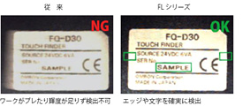 （高速ラインでも鮮明な画像を撮像）