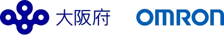 大阪府マーク、オムロンロゴ