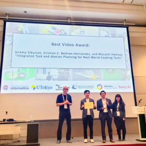Best Video Award 受賞時の様子