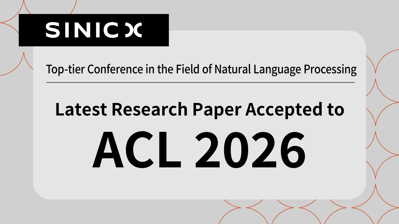 OMRON SINIC X to Latest Research Paper Accepted to ACL 2026, Top-tier ...