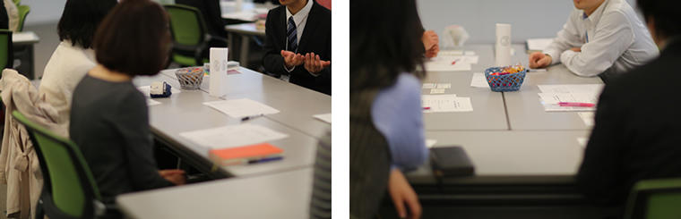 企業と学生、マイノリティに関する意見交換