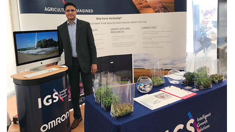 プロジェクトを推進したオムロンのカシムとIGS、JHI